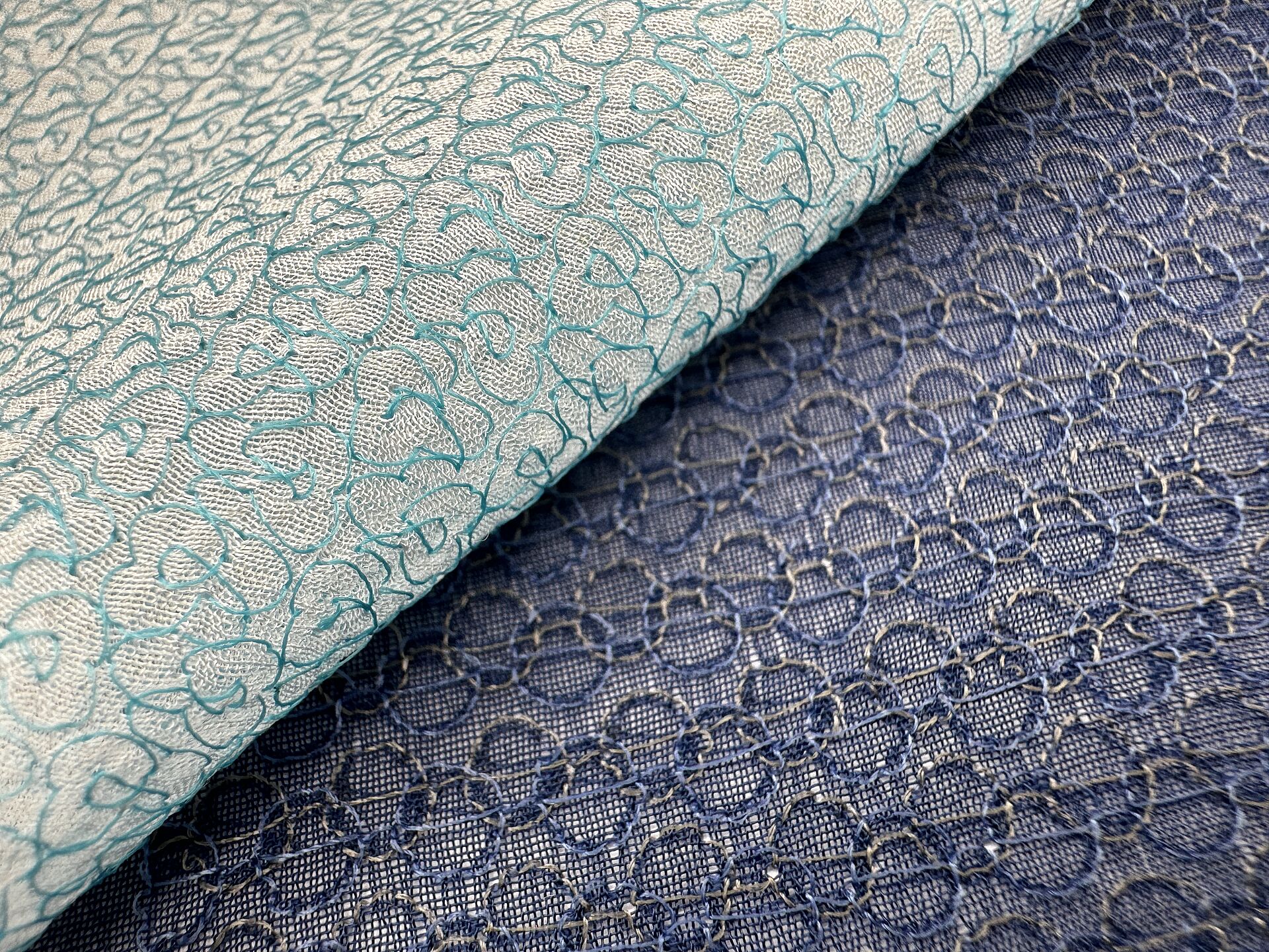 Chiffon stitching