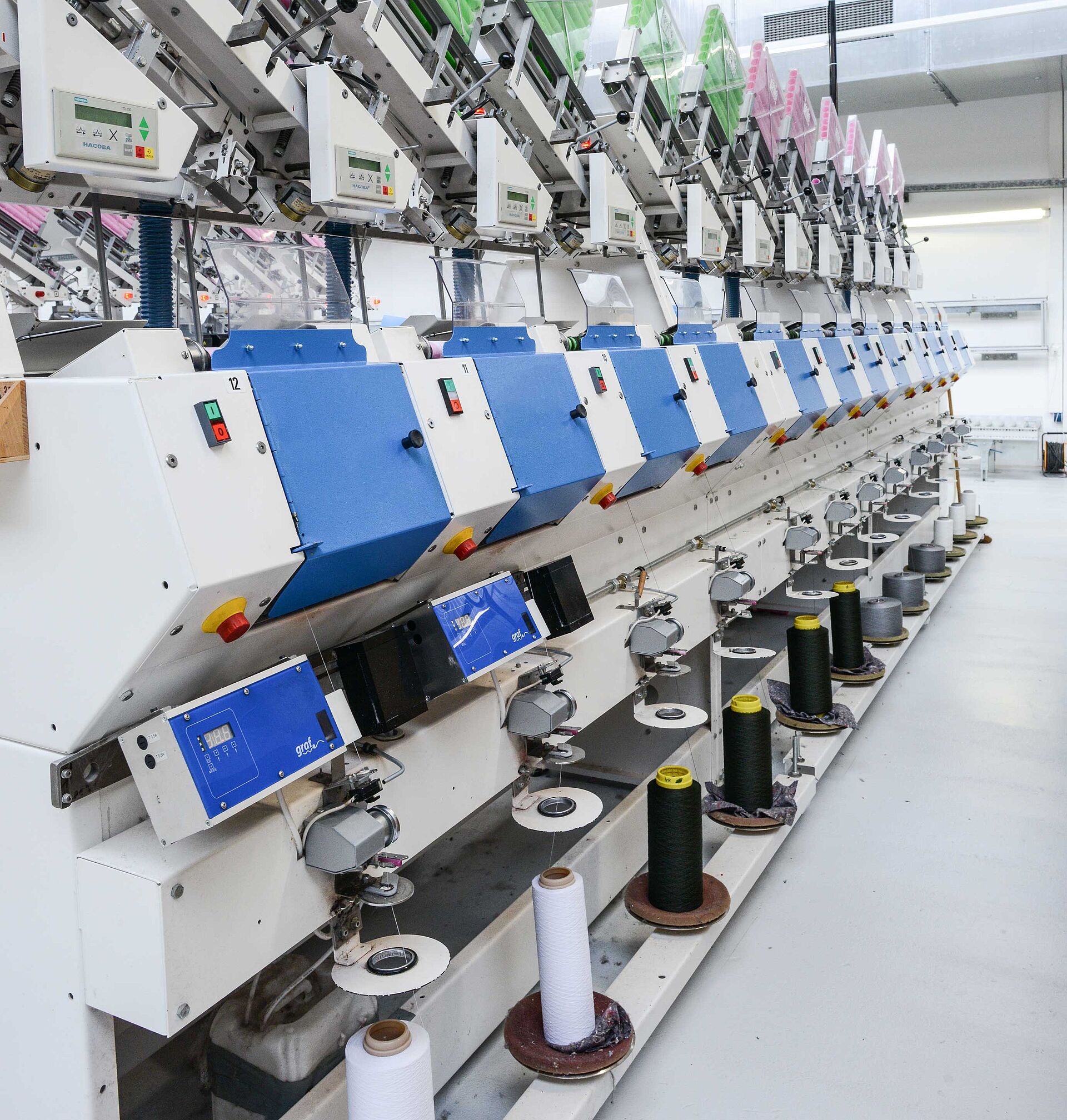 Final winding machine