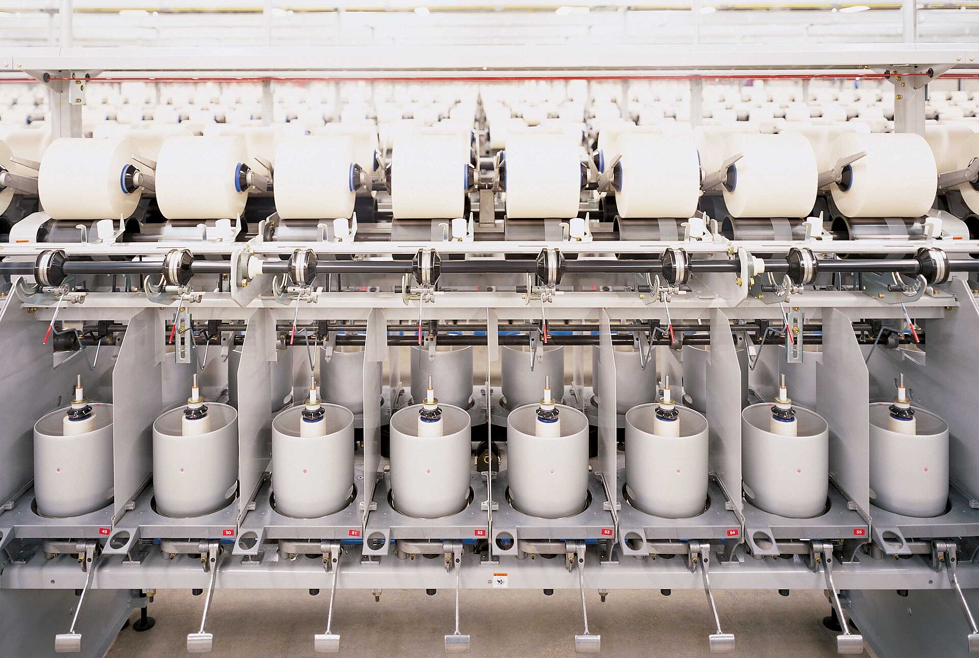 Double twist frame machine