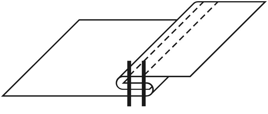 Double felled seam